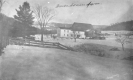 Distant front view of Amos Somers' Farm