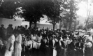 A large crowd in McIndoe