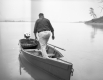 A Man in a Rowboat