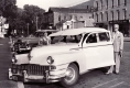 Chester and Marjorie Way Outside Their Store