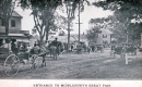 Entrance to Middlebury's great fair, The Addison County Fair