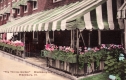 Close-up of "The Terrace Garden" at Middlebury Inn