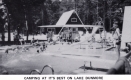 Camping at it's best on Lake Dunmore