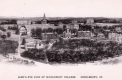Bird's-eye view of Middlebury College