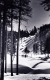 Cross-country skiing close to ski jump at Middlebury Snow Bowl