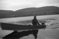 A Rowboat with an Onboard Motor