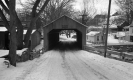 Covered Bridge in Winter