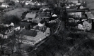 Aerial view of a town