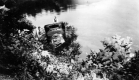 Two Men Dive after the Automobile Wreck