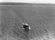 Aerial Photo of Ferry on Lake Champlain