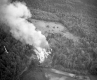 Aerial Photo of a Fire