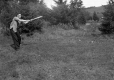 Insp. Potter hitting ball at Lake Elmore 