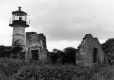 Abandoned lighthouse on Juniper Island