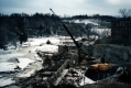 Construction at Winooski Falls