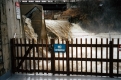 Winooski Falls; "No Swimming"