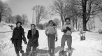 Childhood sledding