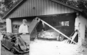 Automobile in Garage