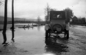 Automobile in water