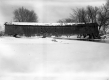 Snowy covered bridge