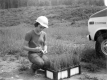 Young woman in a hardhat