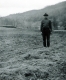 A Solemn Man in a Field