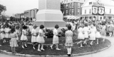 Girls parading in Brandon