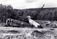 View of Amtrak Derailment