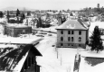 View of Morrill Hall and Main Street, Taken from Old Mill Tower