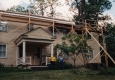 House under construction in Ferrisburgh 