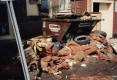 Discarded Debris in Montpelier after Flood