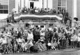 A Crowd Watches the Downtown Parade