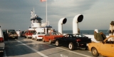 Cars on a ferry