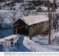 Covered Bridge in Winter
