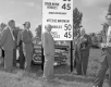 Dedication of French signs
