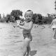 Young boy at the beach