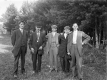 Five men outside