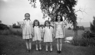 Four Girls Holding Hands