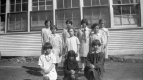 Children in Front of Home