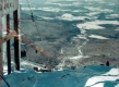 Aerial Photograph of Skiers