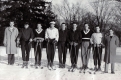 1942-43 WINTER SKIERS at Middlebury College.