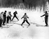 Gordon Lowe, Pro, and Pupils, Dutch Hill Ski School