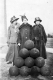 Three Women in Front of Cannonballs