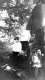 Young Boy in Front of Automobile