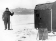 Ice Fishing on the Lake