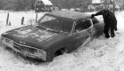 A Car Stuck in the Snow