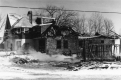 Burned Home on Corner