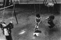 Swinging in the Playground
