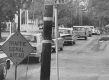 Traffic travelling into Bennington on Route 7