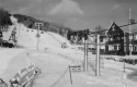Empty Chairlift at Bromley Mountain