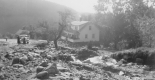 Washed out riverbed after Whitingham flood